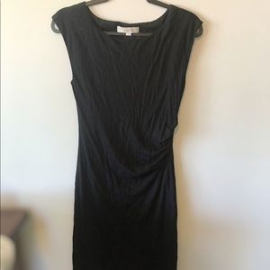 Loft Black Midi Dress